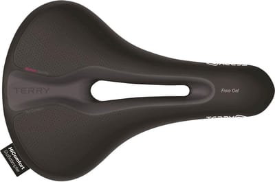 Terry zadel Fisio Flex gel dames zwart - ZDT262