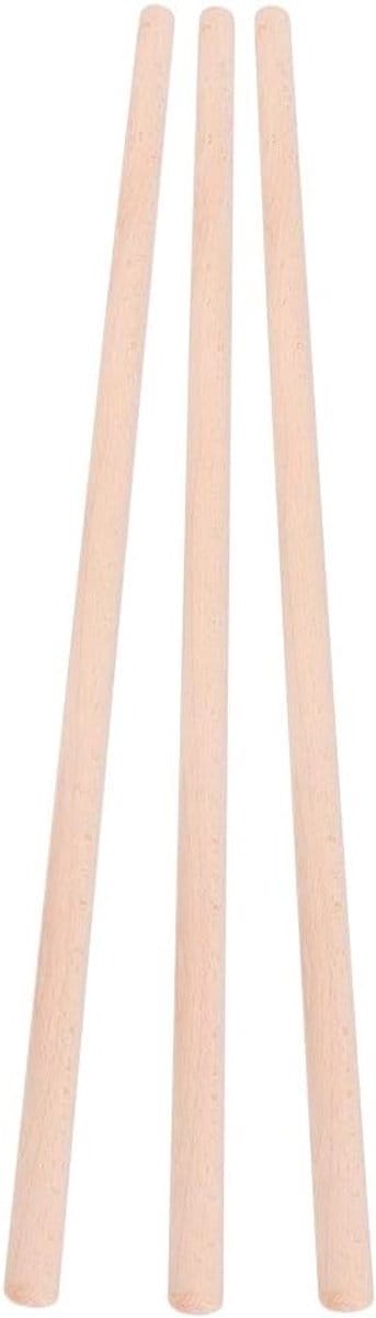 Yoga Houding Stick voor Oefeningen, 3-delige Set voor Rekken, Schoudercorrectie en Rugtraining, 2x70cm Fitness Accessoire