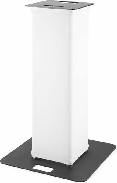 Truss totem - BeamZ P30 truss totem - Complete set, ook ideaal voor tijdelijke toepassingen - 1 meter - Wit