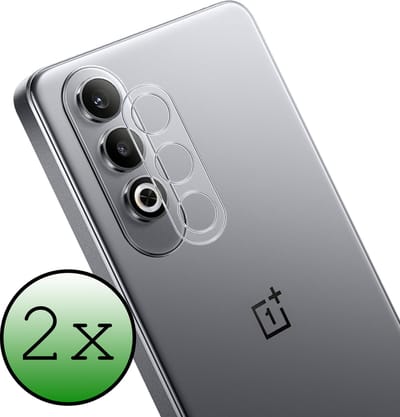 Camera Lens Protector - 2 Stuks Geschikt voor OnePlus Nord CE4 - Camera Screenprotector Beschermglas - Gehard Glas - Tempered Glass - Screen Protector