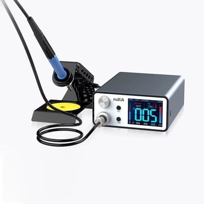 Soldeerstation - Soldeerbout set - Elektronica repareren - 200W Snel opwarmen - 200 watt - Zwart