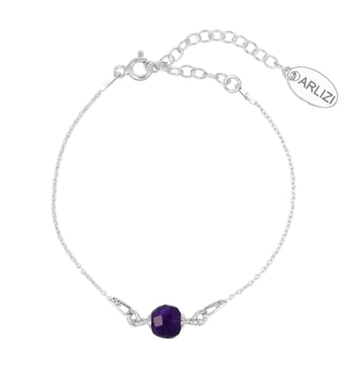 ARLIZI 2065 Armband amethist - sterling zilver - 19 cm