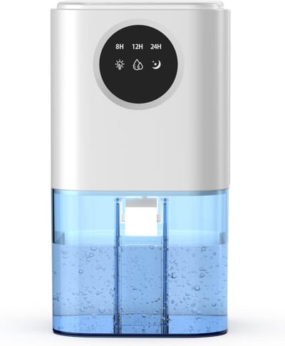 Luchtontvochtiger - Luchtontvochtigers Slaapkamer - Dehumidifier - Wit