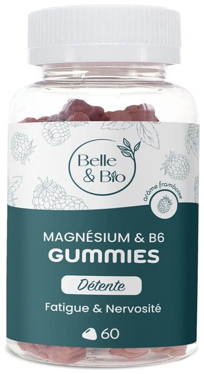 Belle & Bio Magnesium & Vitamine B6 60 Gummies