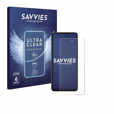Savvies - Screenprotector voor Nubia Neo 3 - Folie Beschermfolie transparant 6 Stuks