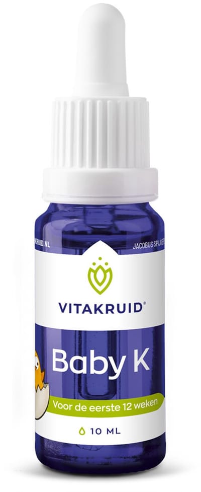 Vitakruid Baby Vitamine K & D - 2 x 2x 10 ml - Voordeelverpakking