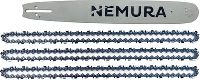 Kettingzaaggeleider Set - Zaagketting Accessoires - Boomonderhoud - Professionele Kwaliteit - 45 cm 72 Schakels