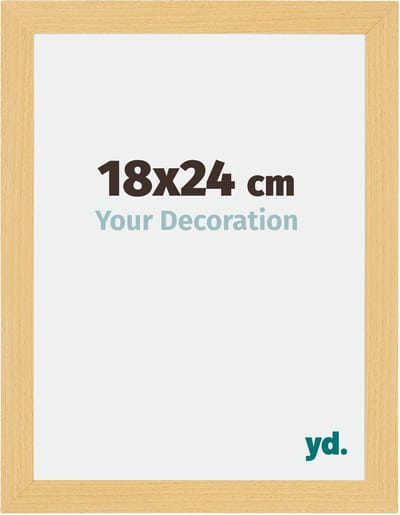 Your Decoration - Fotolijst 18x24 cm - MDF - Beuken Decor - Mura