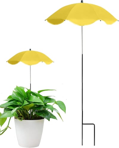 Plantenscherm - Tuin parasol - Planten beschermen - UPF50+ zonwering - 60 cm - Groen
