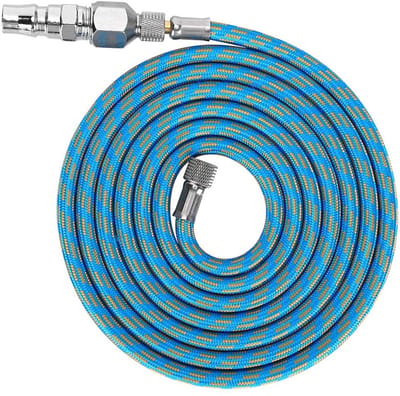 Dailygoods - Nylon Gevlochten Airbrush Luchtslang Adapter Kit voor Spuitpistool