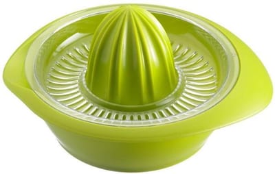 Westmark Citruspers met sapreservoir, diameter: 18,7 cm, inhoud: 350 ml, kunststof, Limetta, appelgroen, 3091227A