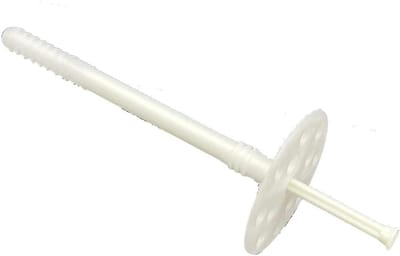 Kunststof Spijkerankers - Isolatiepluggen - Isolatie Bevestigen - ETAG 014 Gecertificeerd - 140 mm Lengte - Wit