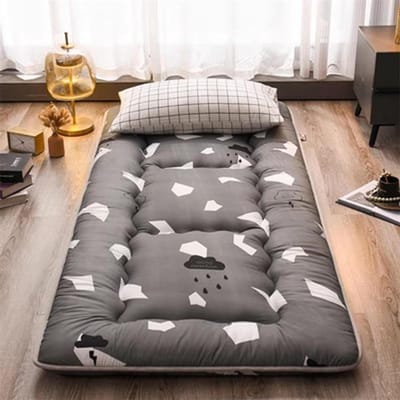Vloermatras - Tatami mat - Comfortabel slapen - Huidvriendelijk katoen - 90x195cm - D