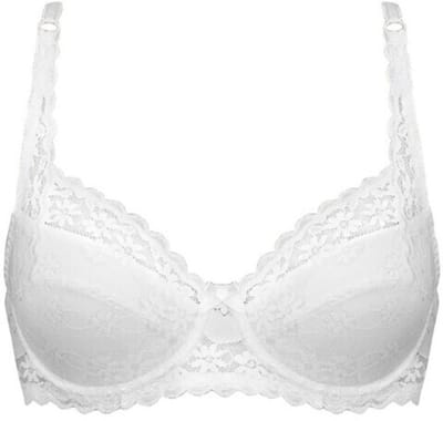 Naturana kanten beugel BH maat 70B wit