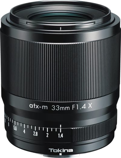 TOKINA atx-m 33mm f/1.4 X Objektiv, kompatibel mit FUJI X
