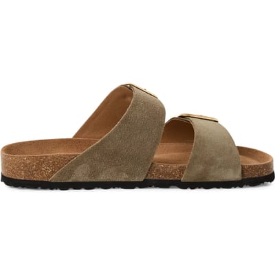 Tamaris leren muiltje 1-27543-42 7A2 damesschoenen M2753342 Olijf