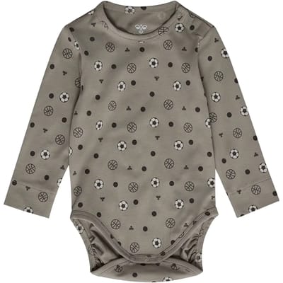 Baby romper met lange mouwen Hummel imprimé