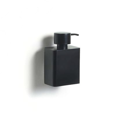 Aquanova Khana - Zeepdispenser wand - Black (zwart)
