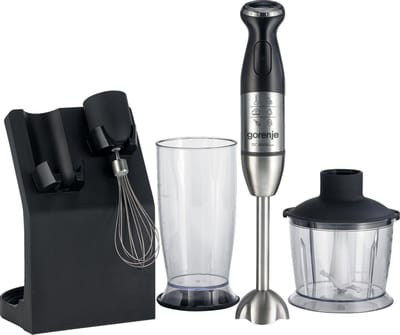 Gorenje HBC807QB 0,5 l Handmixer 800 W Zwart, Roestvrijstaal