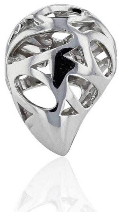 Luna-Pearls - 656.0924 - Sieradensluiting - Dames - 925er Zilver gerhodineerd - 14,5mm