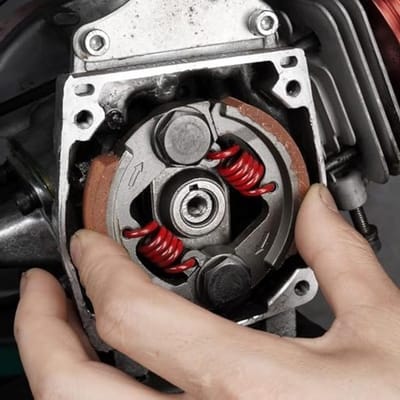 Zware Aluminium Koppeling voor 2-Takt Pocket Bike en ATV, Geschikt voor 43cc 47cc 49cc Mini Moto en Dirt Bike, Duurzaam en Betrouwbaar voor Quad en Motorfiets