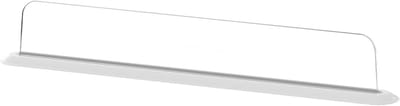 Keuken Spoelbak Spatscherm - Aanrecht Waterbeschermer - Aanrecht Beschermen - Krachtige Zuigkracht - 40 cm - Wit