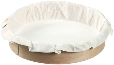 House of Marie Bakring Hout met Bakpapier Ø20cm set/3