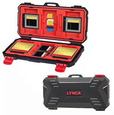 36 Slots Geheugenkaart Case Waterbestendig & Anti-Shock voor SD, Micro SD, CF, XQD en SIM-kaarten