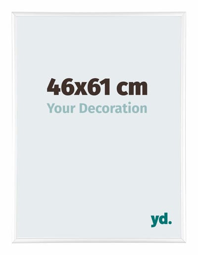 Your Decoration - Fotolijst 46x61 cm - Aluminium - Wit Hoogglans - Kent