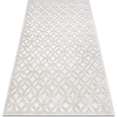 Kleden Rugsx Tapijt SANTO SISAL 58507 Opengewerkt, art deco 80x150 cm