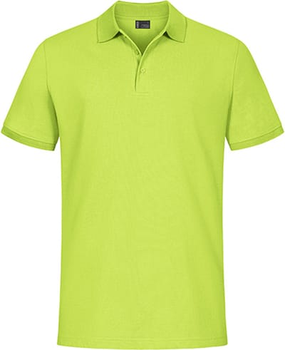Herenpolo 'Promodoro' met korte mouwen Apple Green - S
