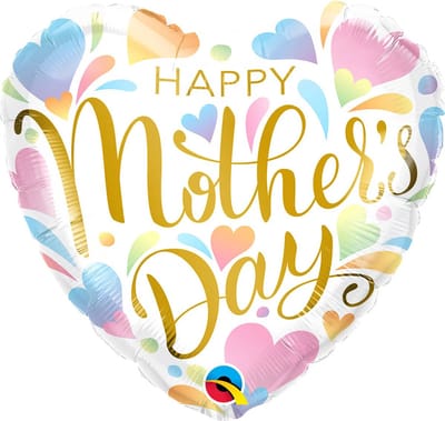 Folieballon "happy mother's day" 46 cm