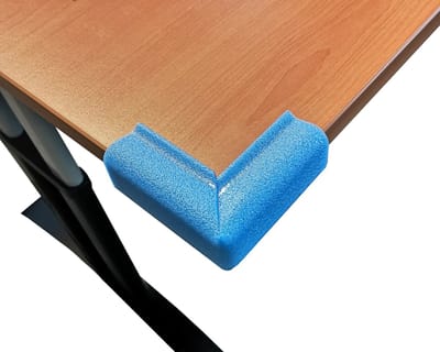 Nomapack Hoekbeschermer 15 mm - 25 mm - blauw - Zacht schuim - 8 stuks