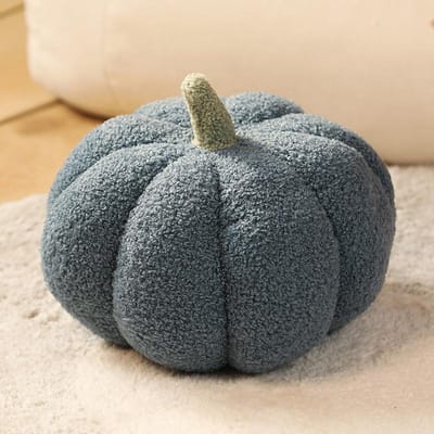 Peluche citrouille, oreiller, plante mignonne, douce, accessoires de vacances, coussin décoratif pour enfant Diameter 20CM gray