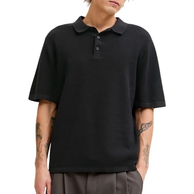 JACK&JONES ESSENTIALS - JJEGEORGE KNIT POLO SS SN Heren Poloshirt