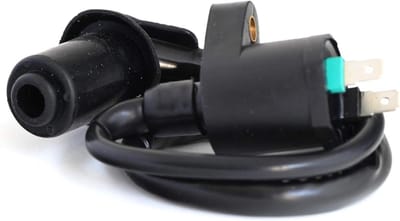 Reserve Bougie Set - Ontstekingsspoel Kabel - Motor Onderhoud - 16.000 V Ontspanning - 2 Pins - Zwart