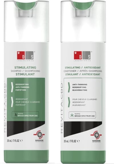 Revita.CBD Antioxidant Haarstimulerende Shampoo & Conditioner 205 ml Set - Versterk het haar en bestrijd tekenen van dunner wordend haar