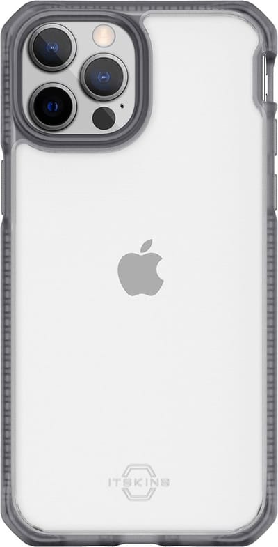 ITSKINS Hybrid Frost Apple iPhone 13 Pro Max Hoesje Transparant/Zwart