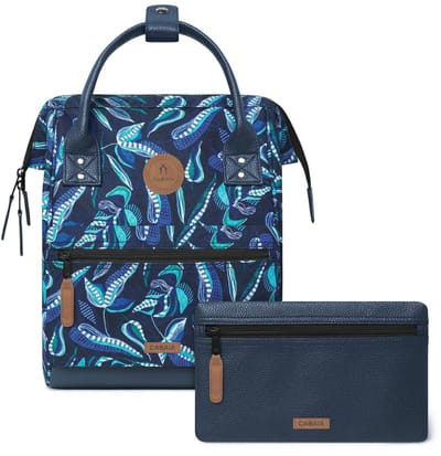 CABAIA - Rugzak Adventurer Small 10L Fontainebleau, Computercompartiment 10,5", Levenslange garantie, Brede opening - Blauw