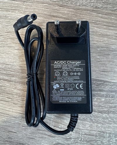 Denver Adapter SCKA-20 - Adapter voor SCK-5400 - Elektrische step - Kidsstep - Universele oplader - E-step - Origineel