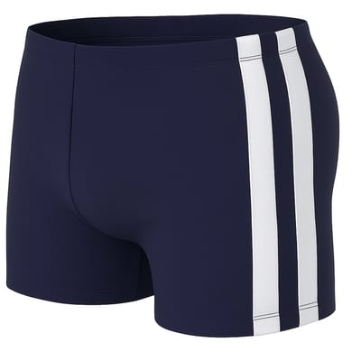 Zwemboxer Lagos Donkerblauw - Maat M - Zwemboxer Heren Blauw - Swimwearclub