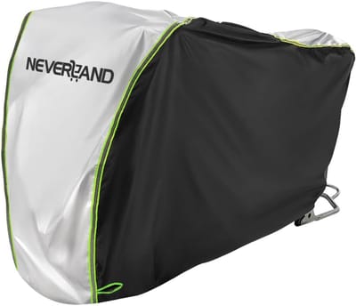 Waterdichte motorfietsafdekking met reflecterende banden en slotgaten - 295 x 110 x 140 cm