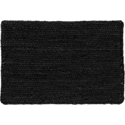 Unique Living | Placemat Rana | Rechthoekig | Polyester | Zwart | 30x45cm