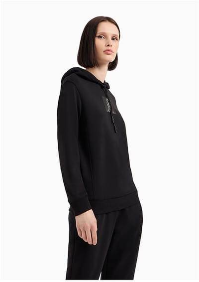 Armani Exchange 6dym78_yjegz Hoodie Zwart L Vrouw