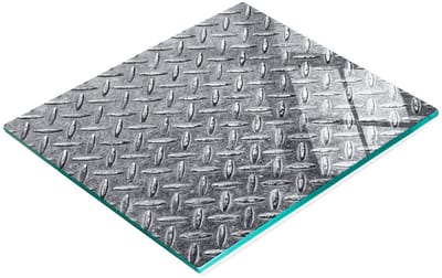 Multifunctionele decoratieve glazen en metalen snijplank voor de keuken, 60x52 cm