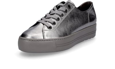 Paul Green - 4790 - Lage sneakersDames sneakers - Kleur: Metallics - Maat: 37.5