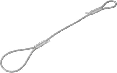 ProPlus Losbreekkabel - 40 cm - Met Lussen - Veiligheidskabel voor Aanhangwagen