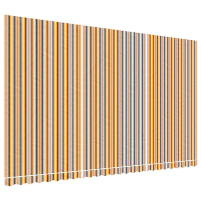 vidaXL - Vervangingsdoek - voor - luifel - 600x350 - cm - polyester - meerkleurig