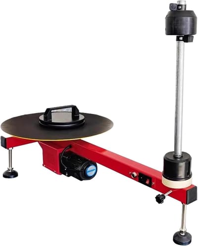 Wikkelmachine - Verpakkingsmachine - Items Bundelen - Hoge Snelheid 50 Tpm - 40 Cm Draaitafel - Metaal