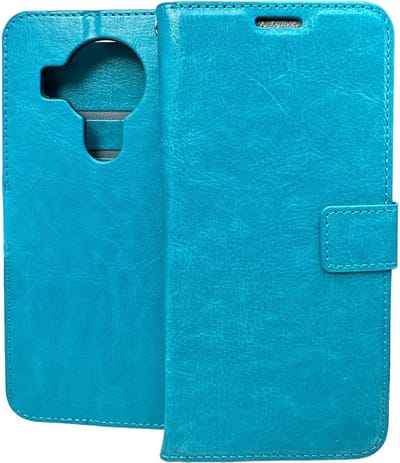 Portemonnee Book Case Hoesje Geschikt voor: Nokia 3.4 -  turquoise